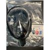 Image 1 : Lot of 1 Full Face Diving/Snorkeling Mask - Black - New