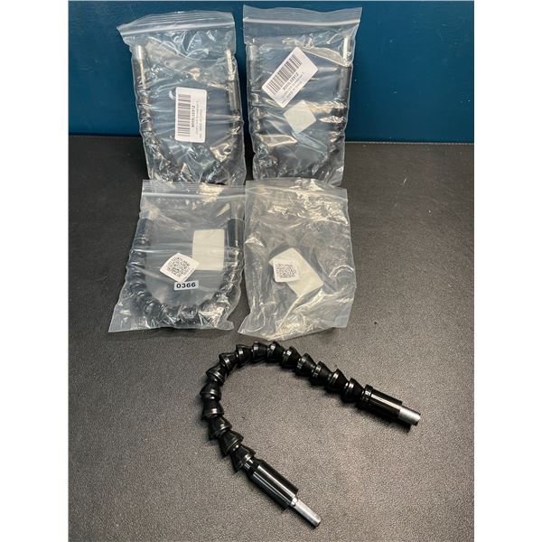Lot of 4 Flex Shaft Screwdriver Extensions - Brand New