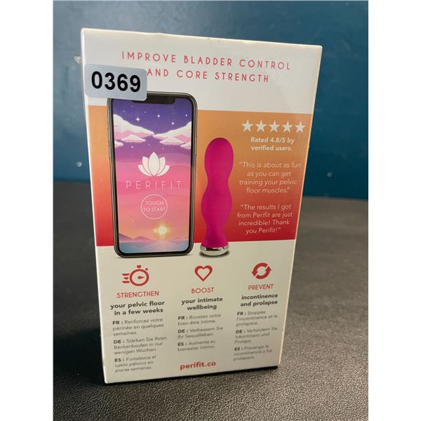Lot of 1 Perifit Smart Pelvic Floor Trainer/Kegel Exerciser with App for Women - NEW SEALED!