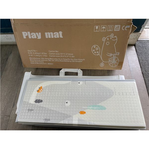 Lot of 1 Foldable Kids Play Mat - Large Size - Brand New