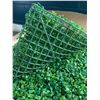 Image 4 : Lot of 1 Box of Artilife 12-Pack Artificial Boxwood Panels - Greenery Mats/Plant Panels - NEW!