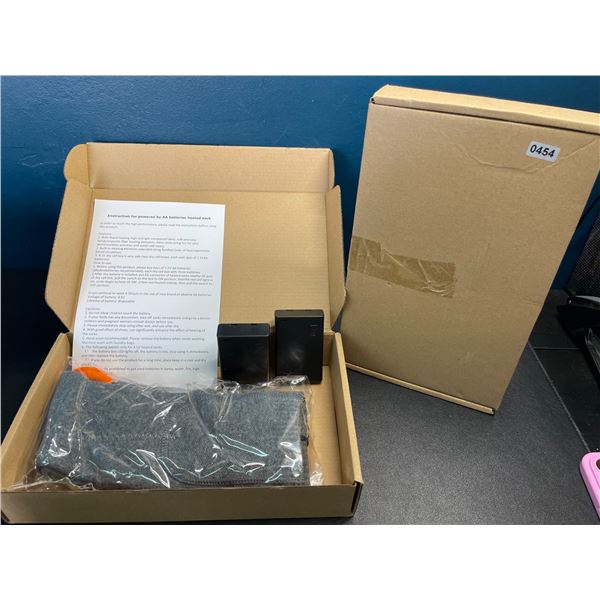 Lot of 2 Pairs of Battery-Operated Heated Socks - Brand New