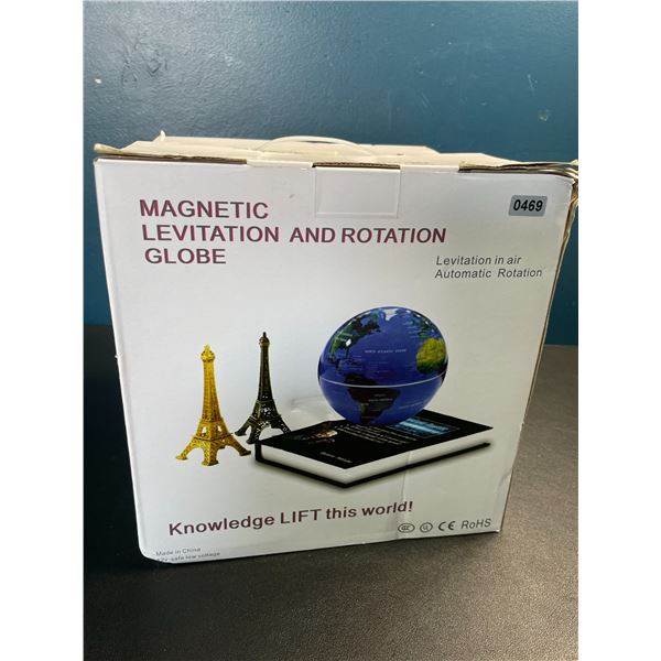 Lot of 1 Electro Magnetic Levitating and Rotating Globe Table Lamp - Brand New!