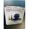 Image 1 : Lot of 1 Electro Magnetic Levitating and Rotating Globe Table Lamp - Brand New!