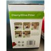 Image 4 : Lot of 2 Veleka Cherry/Olive Pitters - Pits 7 Cherries at Once - Easy-Press Button - Brand New