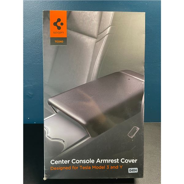 Lot of 1 Spigen Center Console Armrest Cover - Designed for Tesla Model 3 and Y - Brand New!