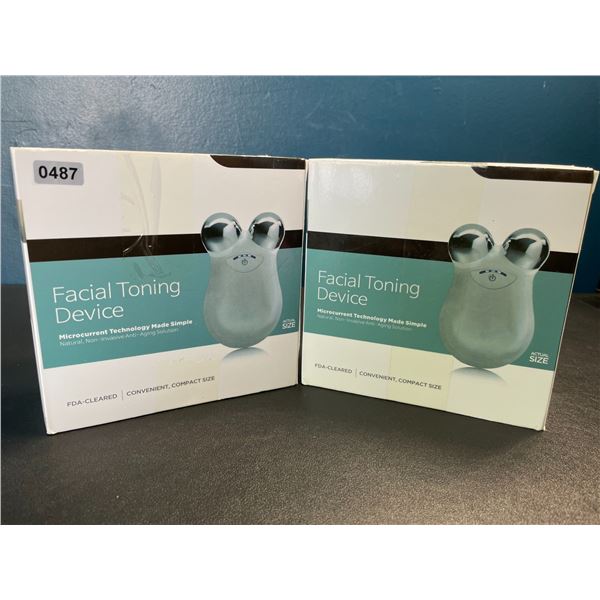 Lot of 2 Facial Toning Devices/Non-Invasive Anti-Aging Skin Care Devices - Brand New