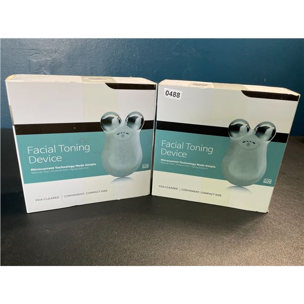 Lot of 2 Facial Toning Devices/Non-Invasive Anti-Aging Skin Care Devices - Brand New