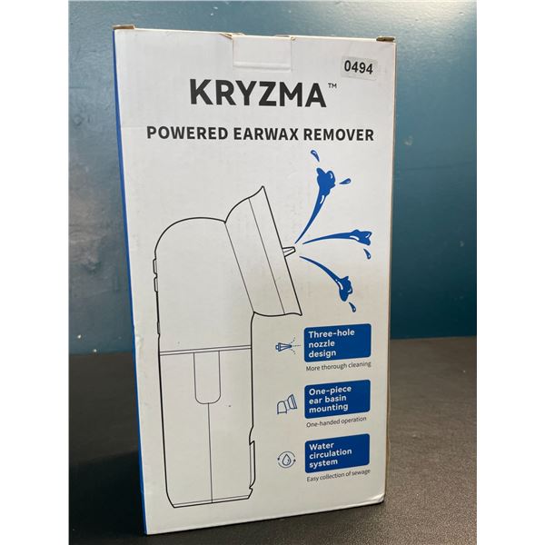 Lot of 1 Kryzma Powered Earwax Remover Device - Brand New