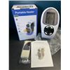 Image 1 : Lot of 1 Portable Plug-In 500W Personal Space Heater - Brand New!