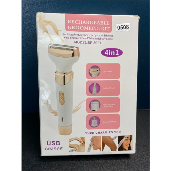 Lot of 1 Rechargeable Lady Shaver - USB Rechargeable - Face/Body Hair Trimmer - Brand New