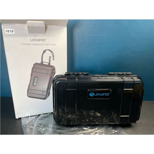 Lot of 1 Lekufee Portable Waterproof Hard Case - For Drones, Cameras, Other Electronics - New