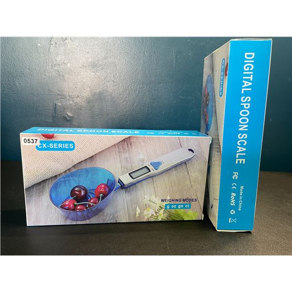 Lot of 2 Digital Spoon Scales - Brand New