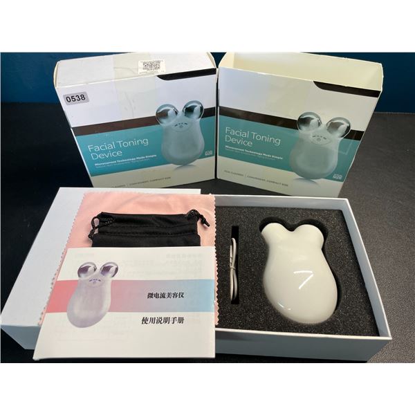 Lot of 2 Facial Toning Devices/Non-Invasive Anti-Aging Skin Care Devices - Brand New