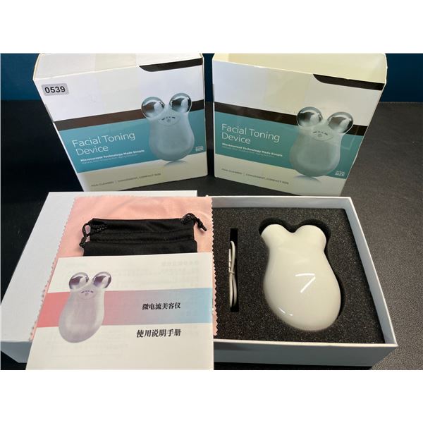 Lot of 2 Facial Toning Devices/Non-Invasive Anti-Aging Skin Care Devices - Brand New