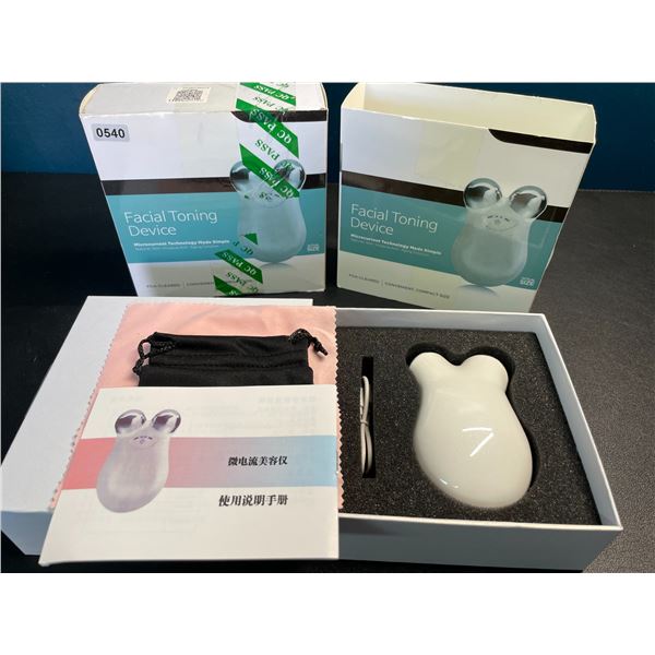 Lot of 2 Facial Toning Devices/Non-Invasive Anti-Aging Skin Care Devices - Brand New