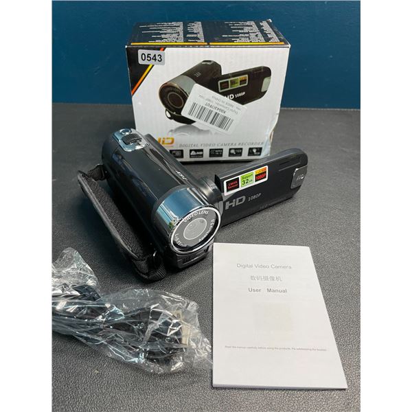 Lot of 1 Digital Camcorder/Video Camera - HD 1080P - Brand New
