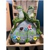 Image 2 : Lot of 1 Frog Solar Statue - Perfect for Lawns, Gardens, Pathways - 8 inch - Brand New