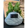Image 3 : Lot of 1 Frog Solar Statue - Perfect for Lawns, Gardens, Pathways - 8 inch - Brand New