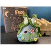 Image 1 : Lot of 1 Frog Solar Statue - Perfect for Lawns, Gardens, Pathways - 8 inch - Brand New