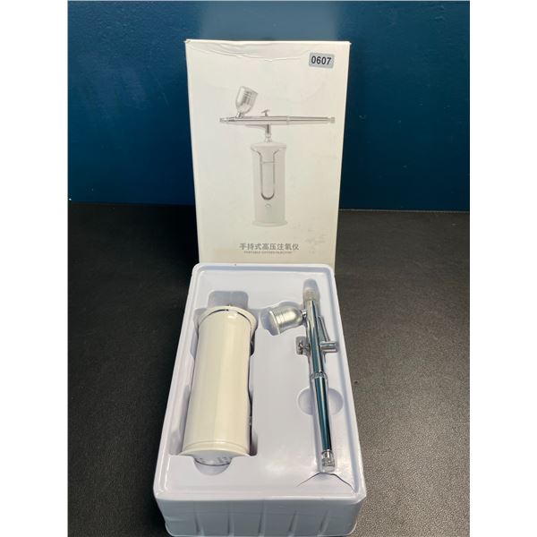 Lot of 1 Portable Water Oxygen Sprayer Airbrush Beauty Tool - for Face/Skin Deep Moisturizing - New