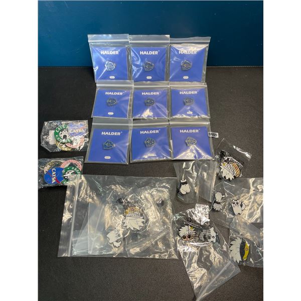 Lot of Assorted Enamel Pins - Assorted Designs (Zelda, Cats, Anime) - Brand New