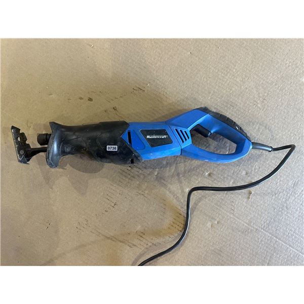 Lot of 1 Mastercraft Compact Reciprocating Saw - Used - Tested