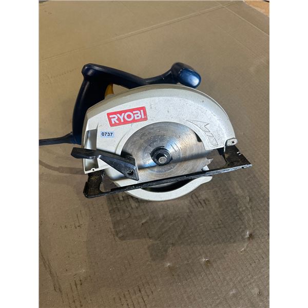 Lot of 1 RYOBI Circular Saw - Used - Tested/Works