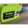 Image 3 : Lot of 1 Poulan Electric Chainsaw - Used - Tested/Works