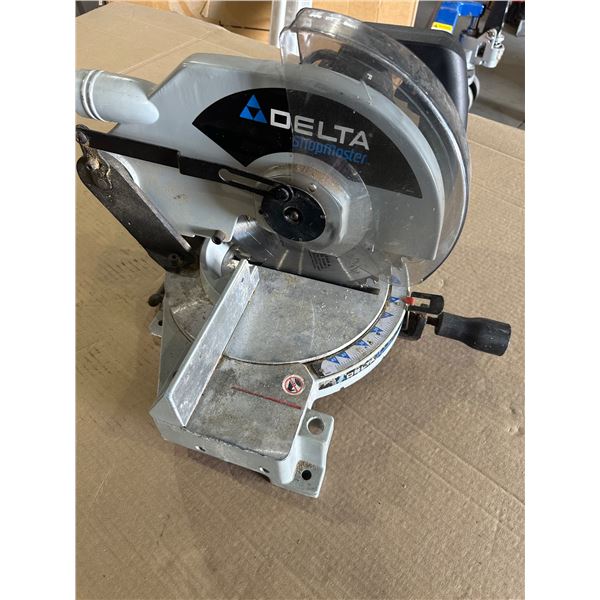 Lot of 1 Delta Shopmaster 10" Power Miter Saw - Used - Tested/Works