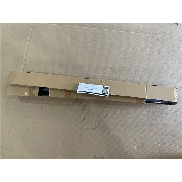 Lot of 1 Window Curtain Rod Set - For 122-160" - New