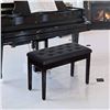 Image 2 : Lot of 1 Homcom 30-Inch Padded Storage Bench/Faux Leather Seat/Piano Style Bench - Brand New in Box!