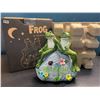 Image 1 : Lot of 1 Frog Solar Statue - Perfect for Lawns, Gardens, Pathways - 8 inch - Brand New