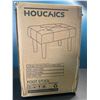 Image 3 : Lot of Houcaics Foot Stools - 2 In Box - Brand New - 14.5 x 10 inch - Brown - Brand New in Box!
