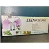 Image 2 : Lot of 1 LED Plant Grow Light for Indoor Plants - 4 Head Full Spectrum Plant Light - Brand New!