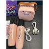 Image 3 : Lot of 1 Mini Karaoke Machine with Wireless Microphones - Brand New!