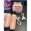Image 3 : Lot of 1 Mini Karaoke Machine with Wireless Microphones - Brand New!