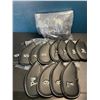 Image 3 : Lot of 2 Packs of Golf Club Iron Head Covers - 12 PCS each - Synthetic Leather - Brand New