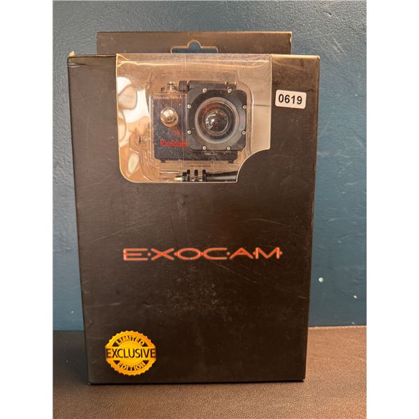 Lot of 1 Exocam 4K Action Camera - New