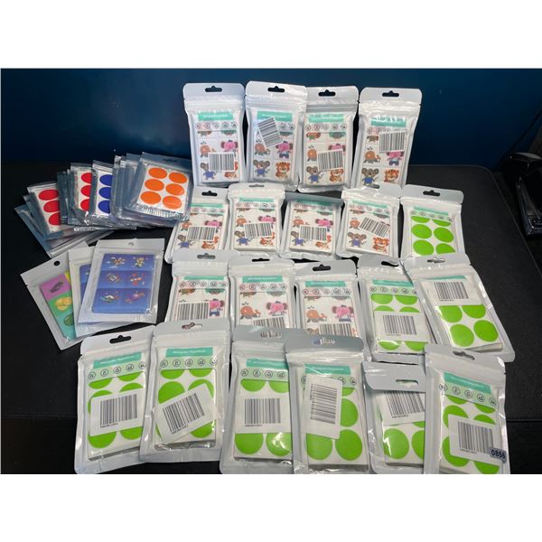Lot of Assorted Multi-Packs of Mosquito Repellent Patches - Brand New