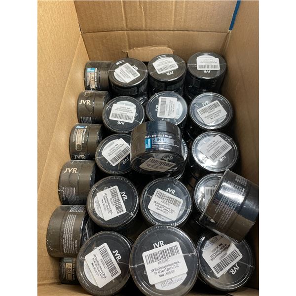 Lot of 1 Box of JVR Blackhead Remover Masks - 50+ PCS - Brand New