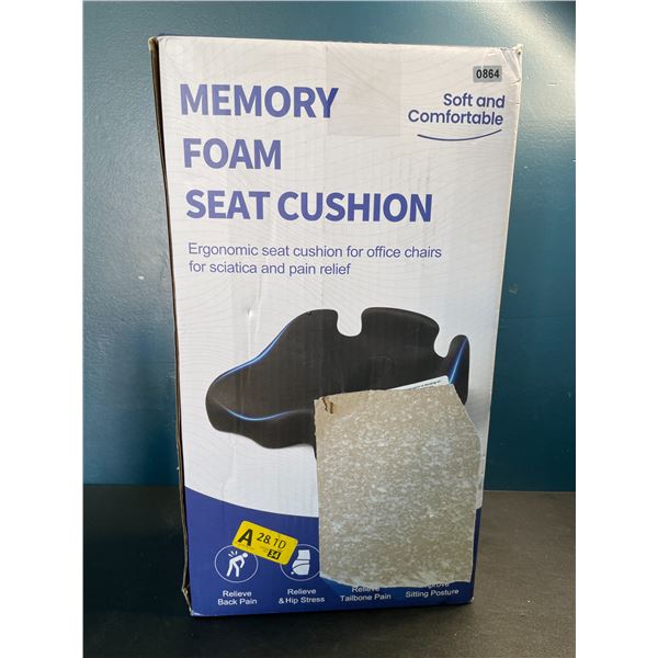 Lot of 1 Memory Foam Seat Cushion