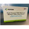 Image 3 : Lot of 1 Auvon Dual Channel TENS Device w/ 20 modes for Pain Relief - Brand New Sealed!