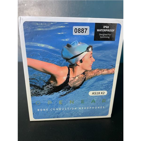 Lot of 1 Pair of Openear AS18 X2 Bone Conduction Headphones - Brand New