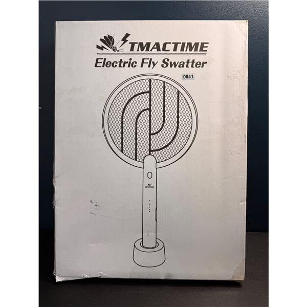 Lot of 1 Tmactime Electric Rechargeable Fly/Bug Swatter - New
