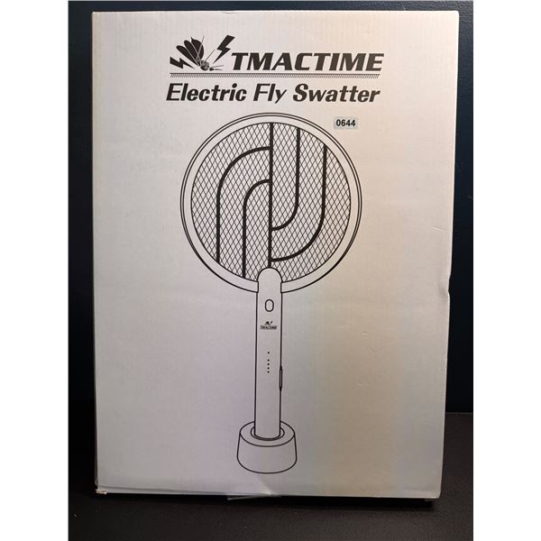 Lot of 1 Tmactime Electric Rechargeable Fly/Bug Swatter - New
