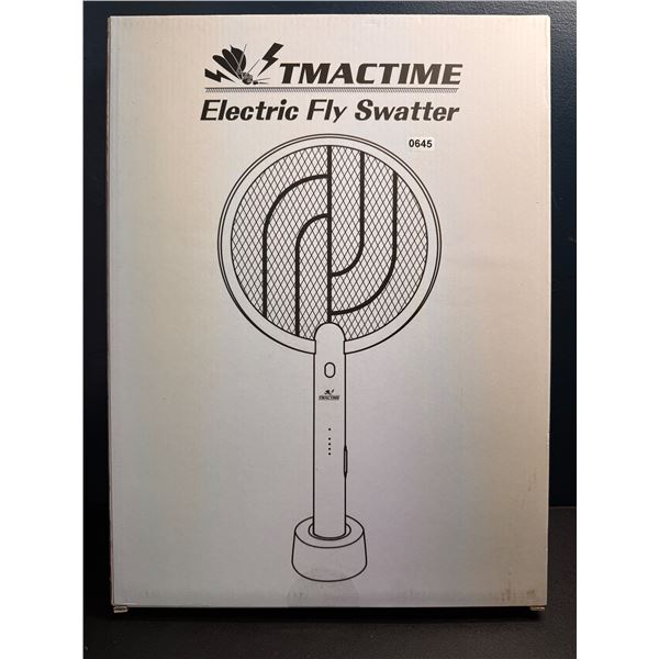 Lot of 1 Tmactime Electric Rechargeable Fly/Bug Swatter - New