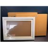 Image 1 : Lot of 2 White Shadow Box Style Photo Frames - New