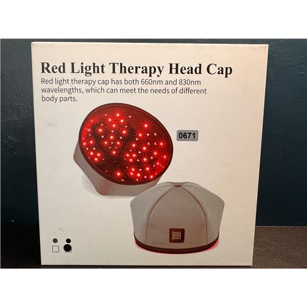 Lot of 1 Red Light Therapy Head Cap - New