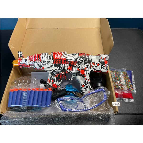 Lot of 1 Electric Gel Ball Blaster Gun - Red Camo - Brand New